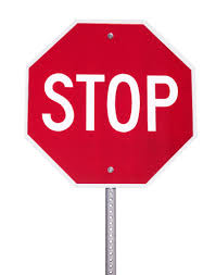 stop sign